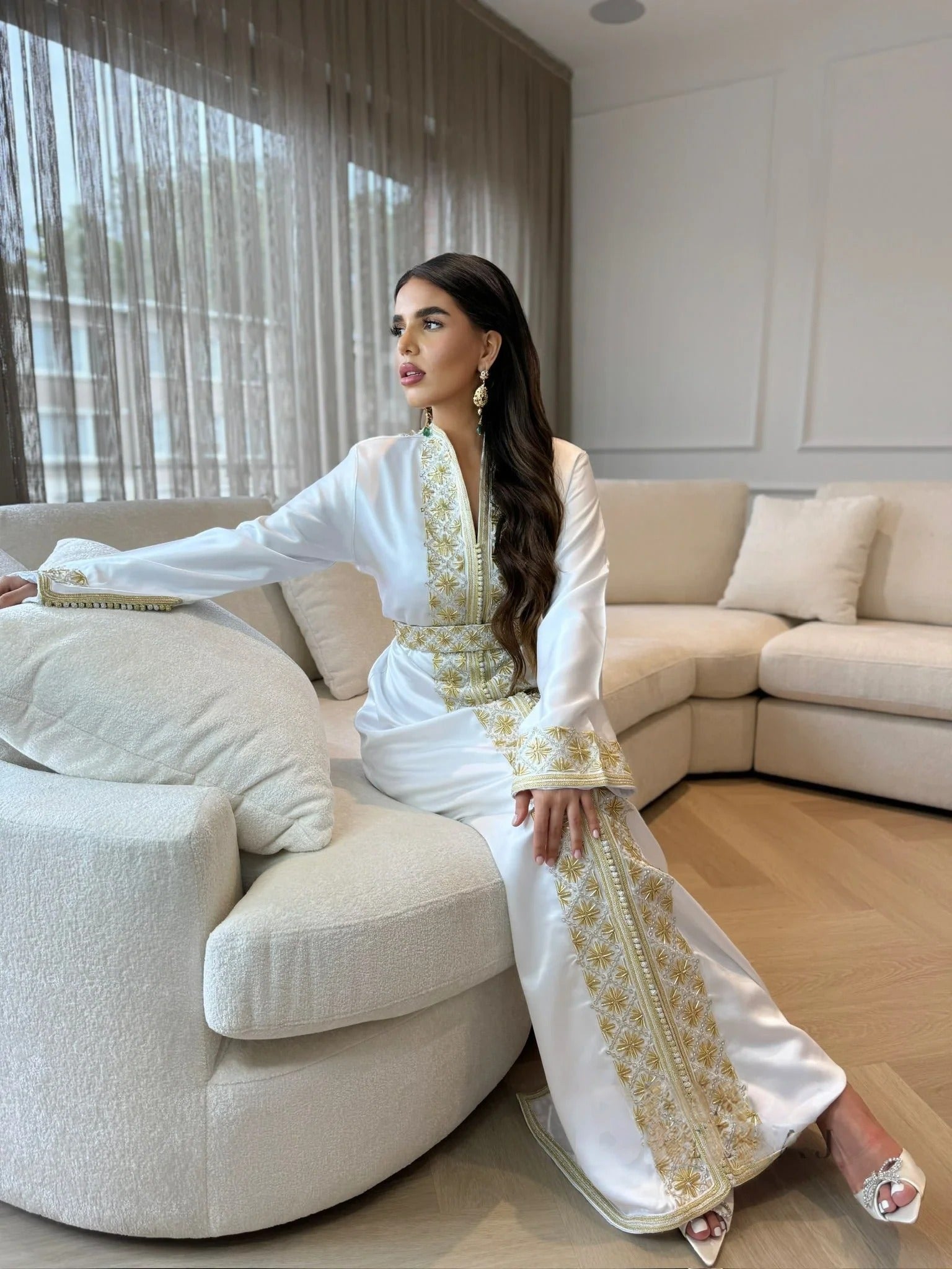 Tamara Kaftan – Handcrafted Moroccan Kaftan Dress