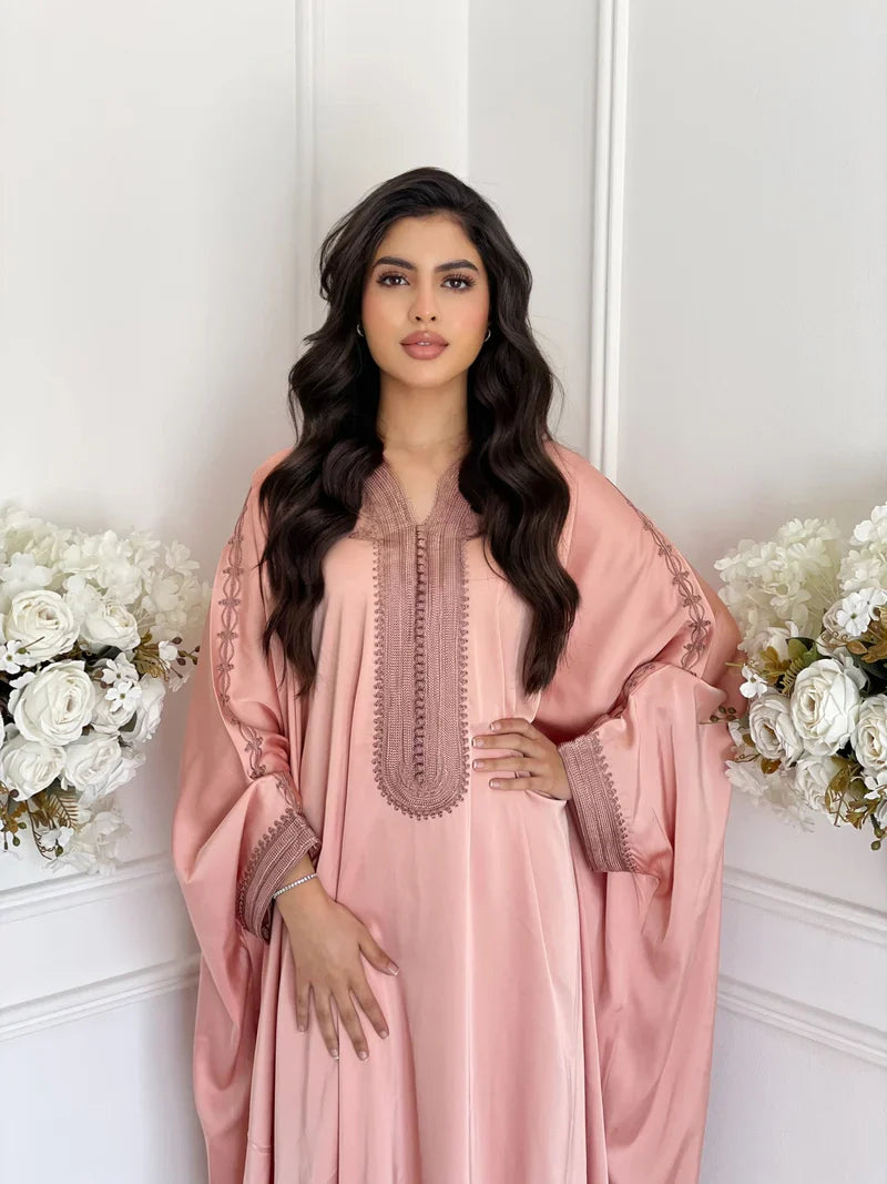 Niya Abaya – Elegant Moroccan Robe for Home & Gatherings