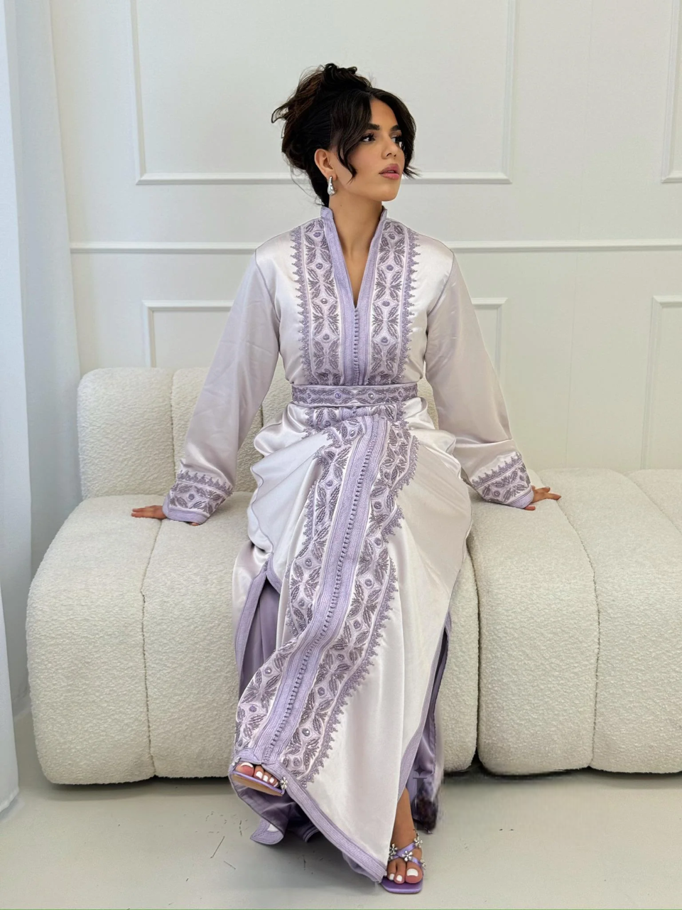Saida Kaftan – Handcrafted Moroccan Kaftan Dress