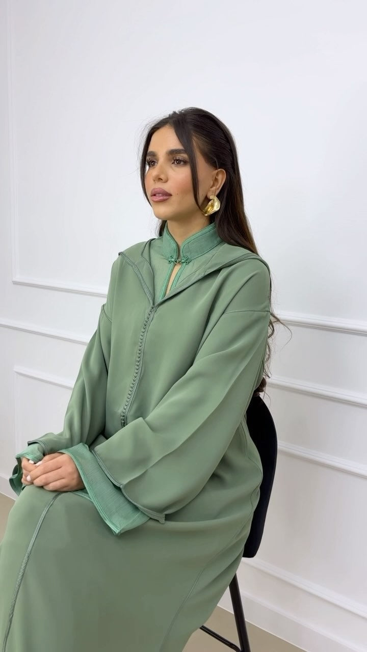 Wissal Djellaba – Casual Moroccan Tunic for Everyday Comfort