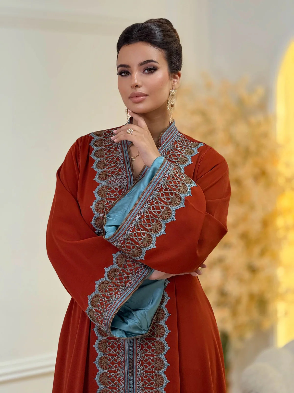 Rawia Kaftan – Handcrafted Moroccan Kaftan Dress