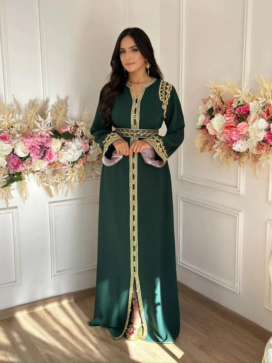 Kaoutar Kaftan – Handcrafted Moroccan Dress