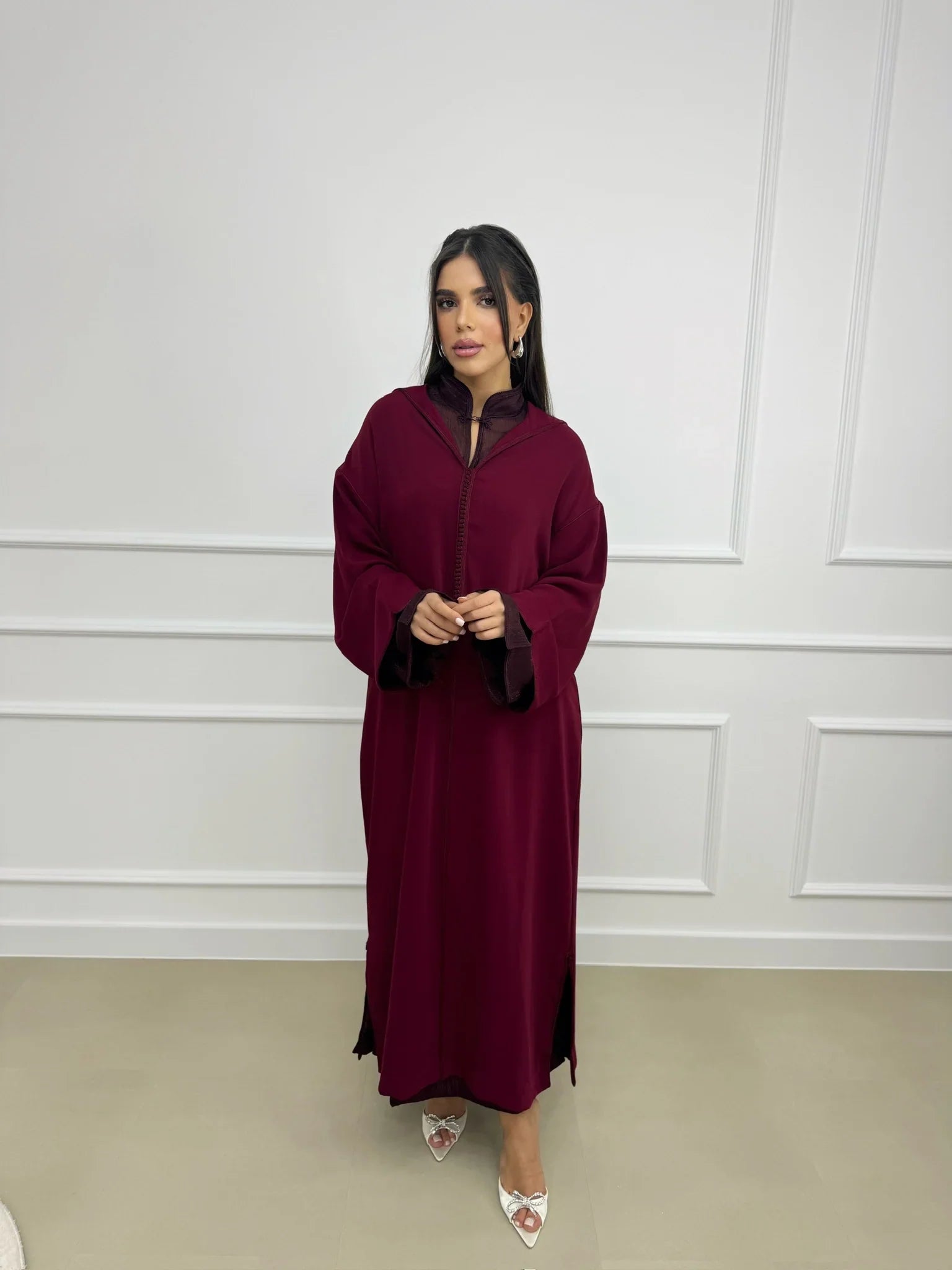 Wissal Djellaba – Casual Moroccan Tunic for Everyday Comfort