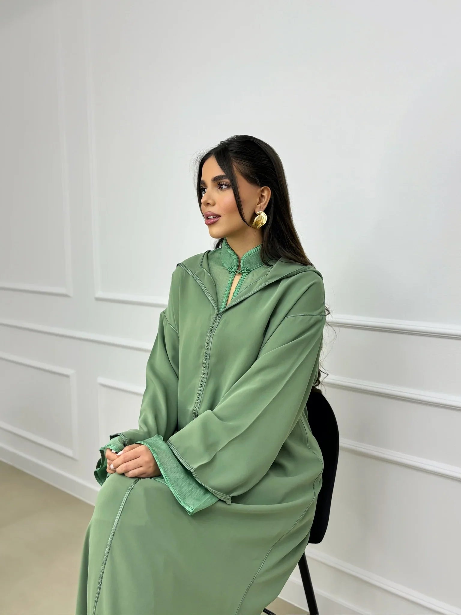 Wissal Djellaba – Casual Moroccan Tunic for Everyday Comfort